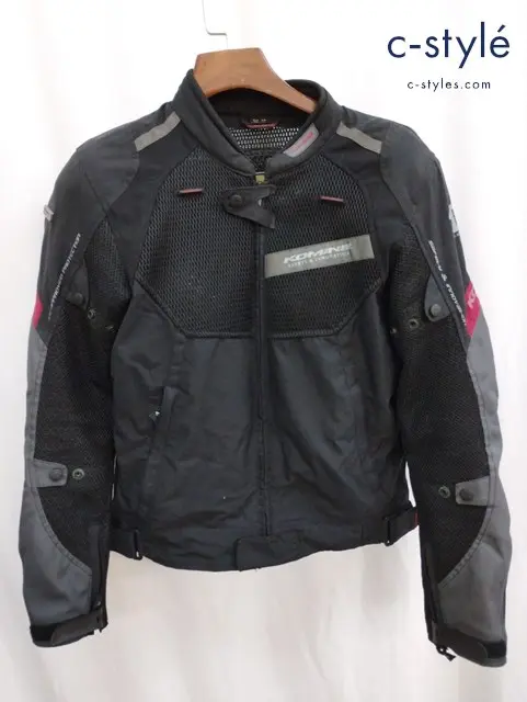 KOMINE コミネ ジャケット L ブラック エアストリームメッシュジャケット3D JK-079