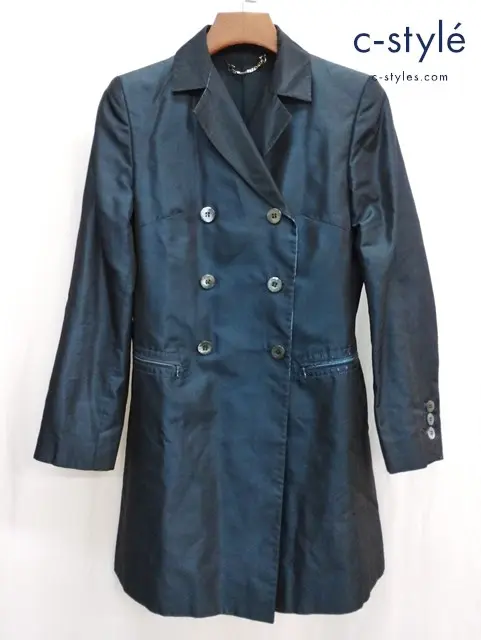 GUCCI グッチ ピーコート 40 ネイビー 211-0185-7002 イタリア製
