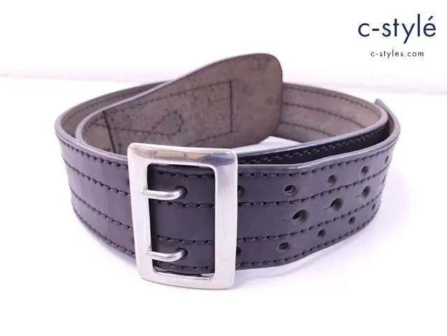 KADOYA カドヤ レザーベルト ブラック POLICE BELT 88625