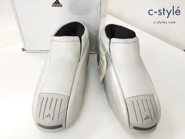 adidas アディダス スニーカー 25.5cm シルバー 677391 KOBE TWO