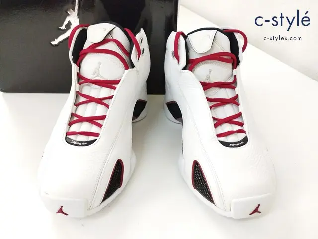 NIKE ナイキ スニーカー 25.5cm ホワイト系 313038-161 AIR JORDAN XXI