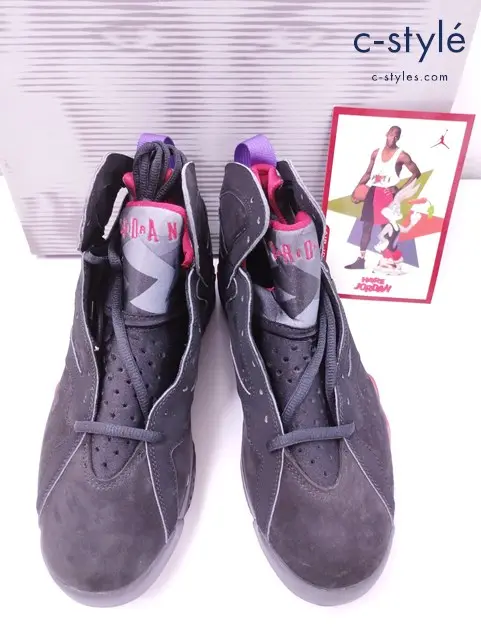 NIKE ナイキ スニーカー 25.5cm ブラック AIR JORDAN 7 RETRO 304775-006