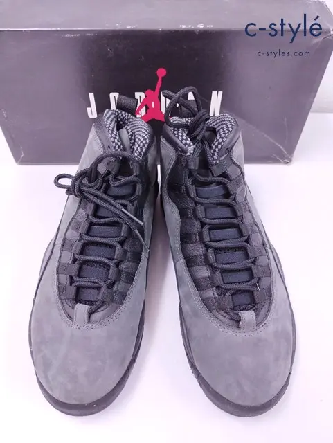 NIKE ナイキ スニーカー 25.5cm ブラック系 130209-001 AIR JORDAN