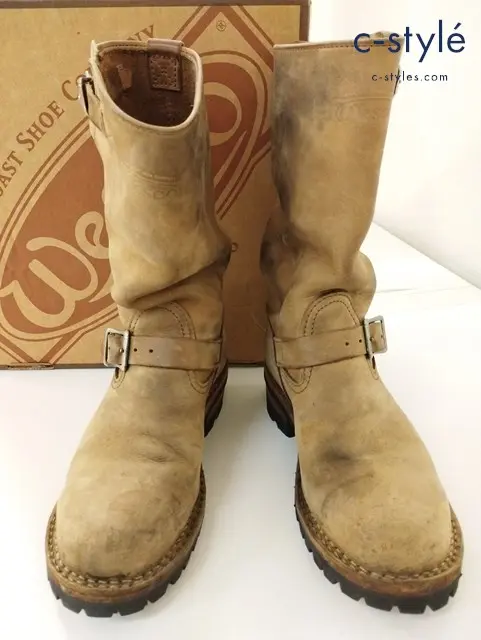WESCO ウエスコ エンジニアブーツ 7E ベージュ Boss バーラップ