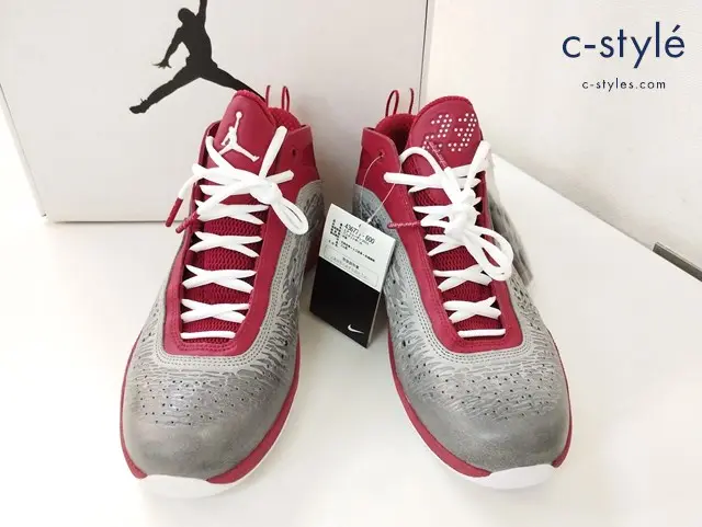 NIKE ナイキ スニーカー 26.5cm レッド×グレー AIR JORDAN 2011 436771-600