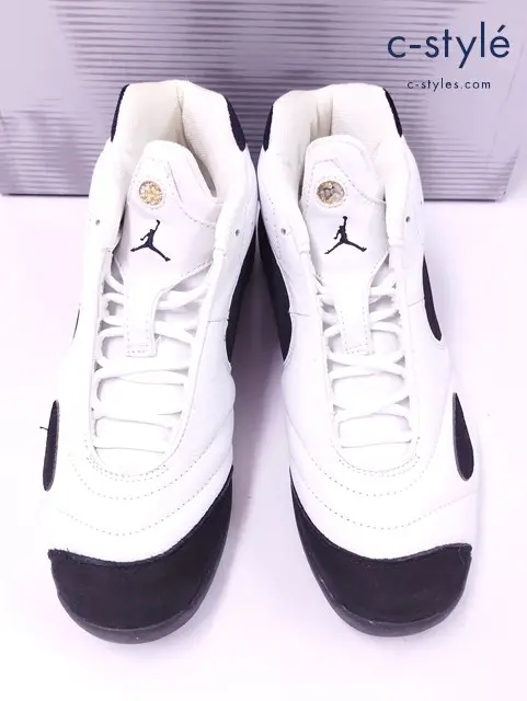 NIKE ナイキ スニーカー 26.0cm ホワイト×ブラック AIR JORDAN MOSSIFIED 136074-181