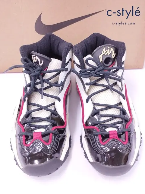 NIKE ナイキ スニーカー 26.0cm ホワイト×ブラック AIR FLIGHT TURBULENCE 630231-101