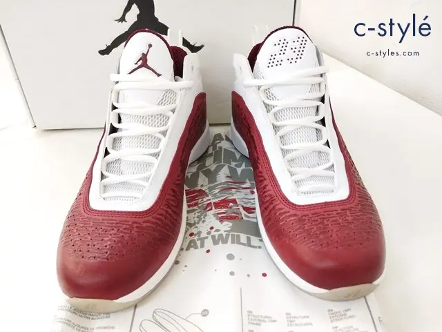 NIKE ナイキ スニーカー 26.0cm ホワイト×レッド AIR JORDAN 2011 436771-602