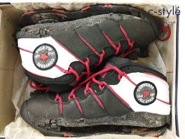 CONVERSE コンバース スニーカー 26.0cm ブラック×ホワイト 14742