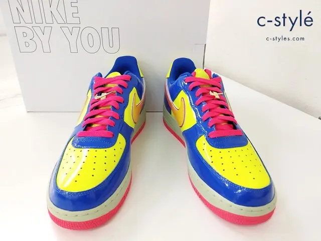 NIKE ナイキ スニーカー 28.5cm マルチカラー AIR FORCE 1 LOW BY YOU DJ7015-991