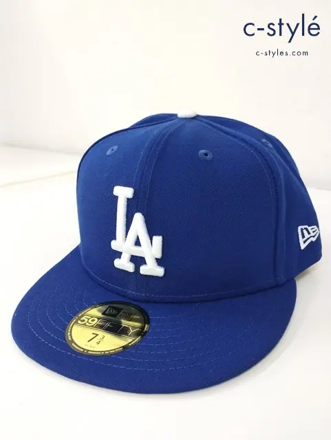 NEW ERA ニューエラ キャップ 7・3/4 (61.5cm) ブルー 59FIFTY ロサンゼルス ドジャース