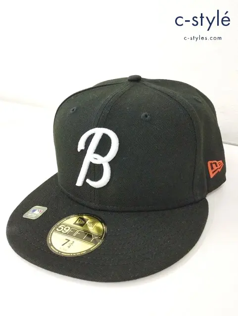 NEW ERA キャップ 7・3/4 (61.5cm) ブラック 59FIFTY City Connect ボルチモア オリオールズ