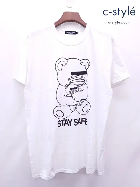 UNDERCOVER アンダーカバー Tシャツ L ホワイト 半袖 プリント 綿100%