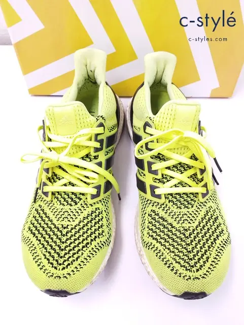 adidas アディダス スニーカー 28.0cm イエロー×ブラック S77414 ローカット