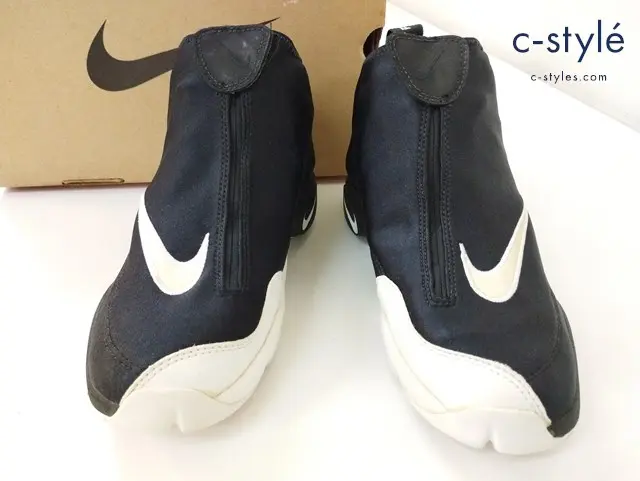 NIKE ナイキ スニーカー 25.5cm ブラック AIR ZOOM FLIGHT 830048-011
