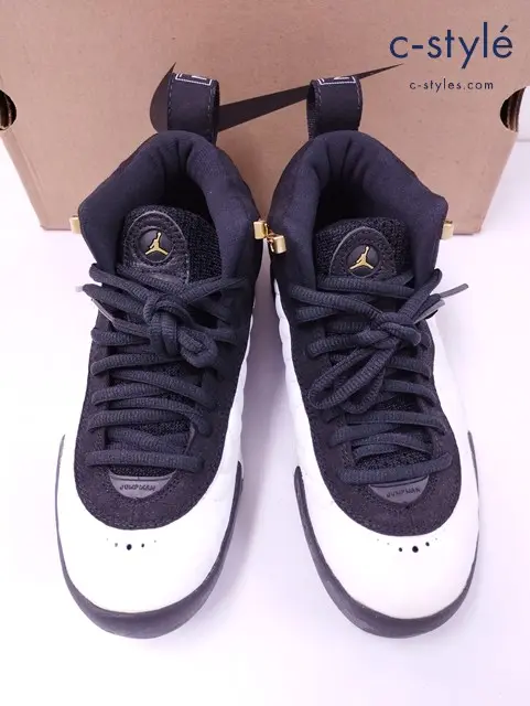 NIKE ナイキ スニーカー 25.5cm ブラック×ホワイト JUMPMAN PRO 136000-171