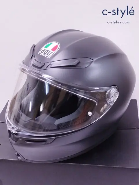 agv エージーブイ ヘルメット L（59-60cm未満） ブラック K6 Type 0F48J