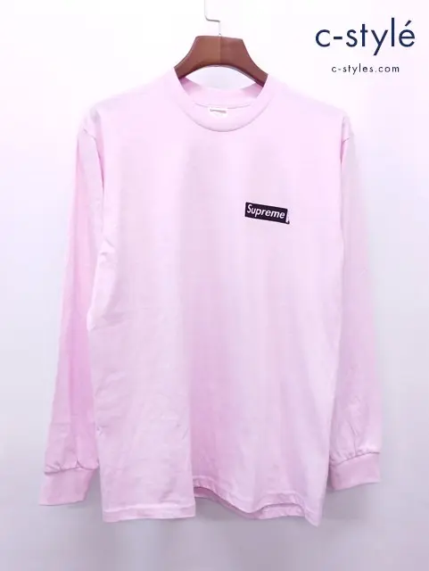 Supreme シュプリーム Tシャツ M ピンク 20SS SACRED UNIQUE LS TEE プリント