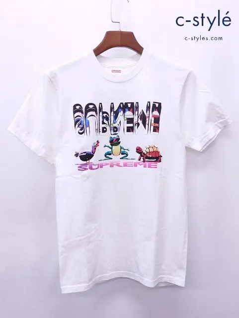 Supreme シュプリーム Tシャツ S ホワイト 17AW FRIENDS TEE USA製