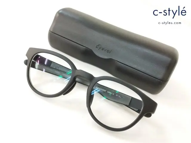 EYEVOL アイヴォル メガネ ブラック BINGHAM MBL-LG