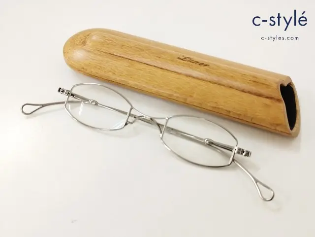 Lunor ルノア メガネ シルバー X-bridge oval eck PP