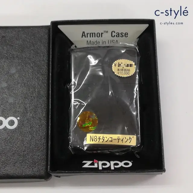 ZIPPO ジッポー オイルライター N8チタンコーティング ブラック 2009 喫煙具 嗜好品