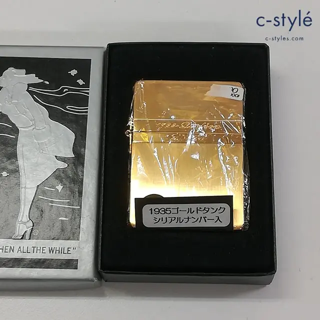 ZIPPO ジッポー オイルライター 1935 Gライン 限定品 1935 REPLICA ゴールド 2008 ミラーライン 喫煙具