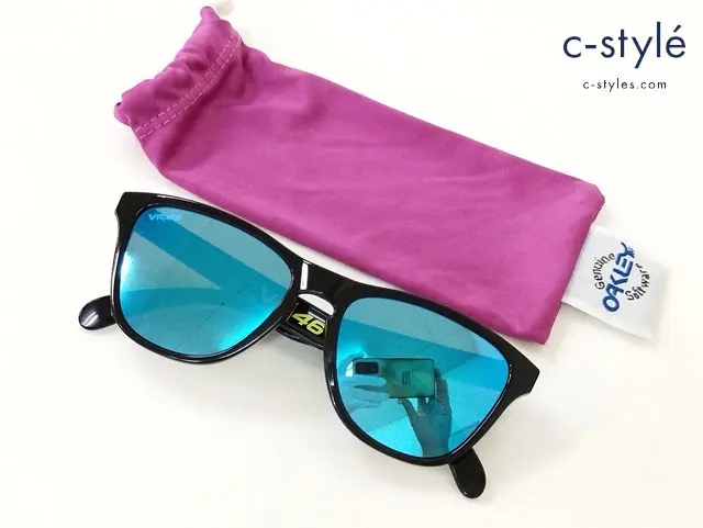 OAKLEY オークリー サングラス 53□16 133 ブラック Frogskins OJ9006-1353 キッズ