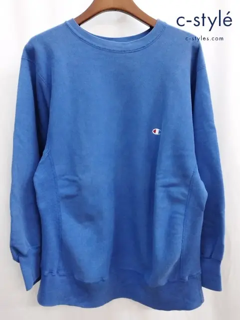 Champion チャンピオン スウェット XL ブルー系 REVERSE WEAVE SWEAT SHIRT トレーナー