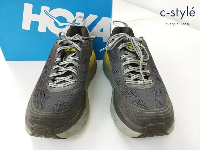 HOKA ONE ONE ホカオネオネ スニーカー 27.5cm グレー系 BONDI 6