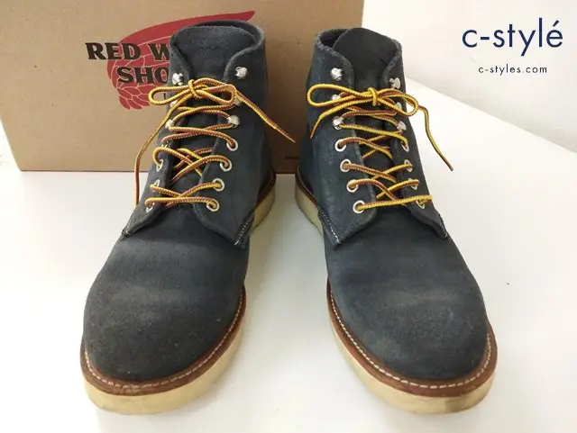 RED WING レッドウィング ブーツ 27.5cm グレー系 8154 スウェード