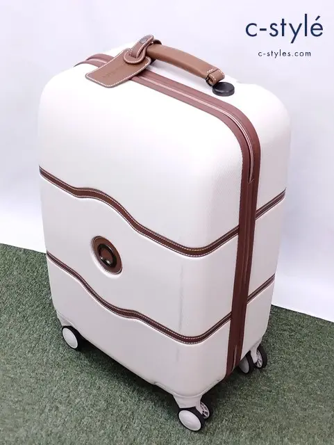 DELSEY デルセー スーツケース 70cm/86L アイボリー×ブラウン CHATELET AIR2.0 001676819