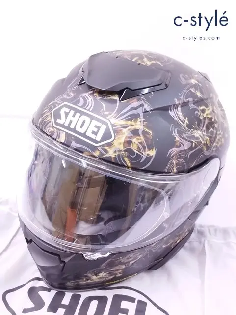 SHOEI ショウエイ ヘルメット XL 61cm ブラック GT-Air II CONJURE バイク用品