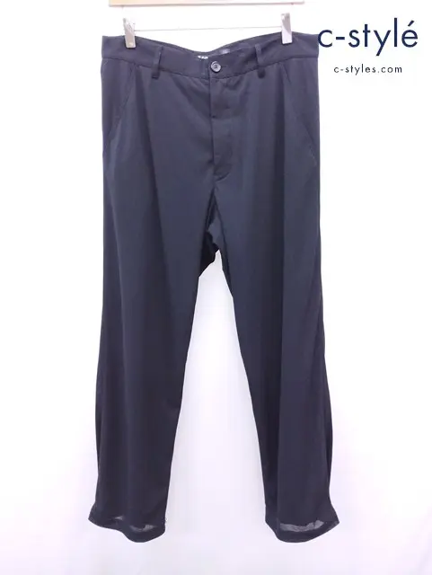 Y-3×adidas ワイスリー×アディダス イージーパンツ S ブラック F90929