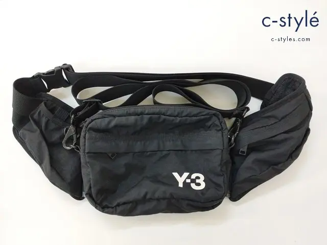 Y-3 ワイスリー ボディバッグ ブラック 3WAY BODYBAG FQ6964 ロゴ