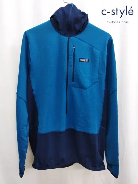 patagonia パタゴニア R1プルオーバーフーディ L ネイビー系 40069SP19