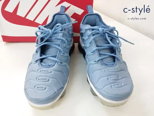 NIKE ナイキ スニーカー 28cm ライトブルー AIR VAPORMAX PLUS 924453-402