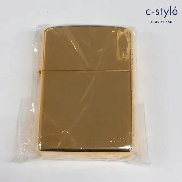 ZIPPO ジッポー オイルライター ARMOR 3面加工 SPECIAL Hand Cuts Gold Plate ゴールド 2012 アーマー