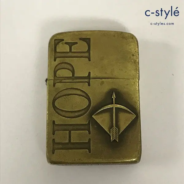 ZIPPO ジッポー オイルライター HOPE ゴールド 2007