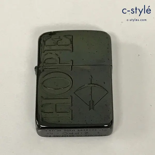 ZIPPO ジッポー オイルライター HOPE ブラック 2001