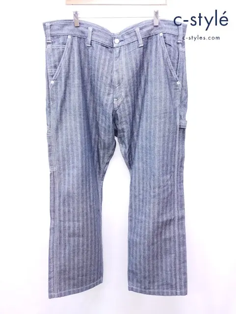 児島ジーンズ KOJIMA GENES ペインターパンツ 42 インディゴ ヘリンボーン RNB-1200H