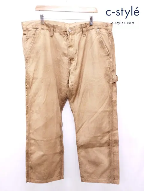 児島ジーンズ KOJIMA GENES ペインターパンツ 42 黄土色 RNB-1263 綿100%