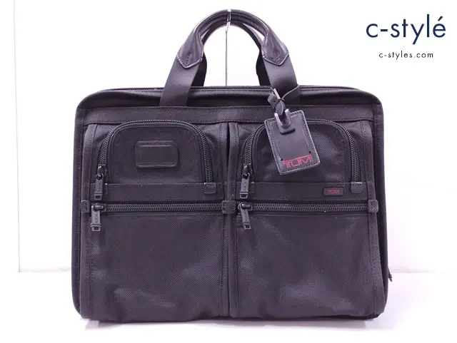 TUMI トゥミ ショルダーバッグ ブラック OVERNIGHT EXPANDABLE 2WAY SHOULDER BRIEF 26161DH