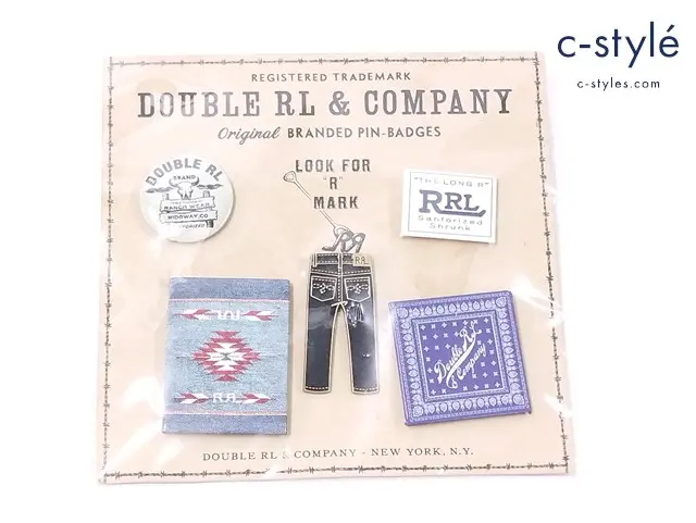 RRL ダブルアールエル ピンバッジ 5個セット DOUBLE RL & COMPANY