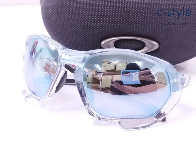 OAKLEY オークリー サングラス 59□18 126 クリアブルー OO9019-1559 Plazma Blue Ice