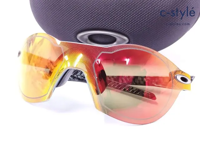 OAKLEY オークリー サングラス ブラック RE:SUBZERO CARBON FIBER/PRIZM RUBY OO9098-0248