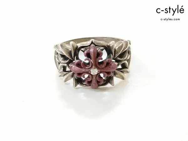 Bloody Mary Andromeda Ring L2017 MALTD W/Red Copper リング シルバー×レッド D 0.03