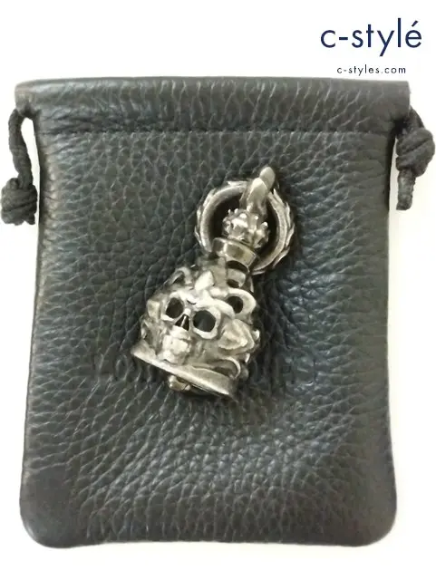 LONEONES ロンワンズ Samadhi Bell L-BLK Pendant Top ベル ペンダントトップ シルバー