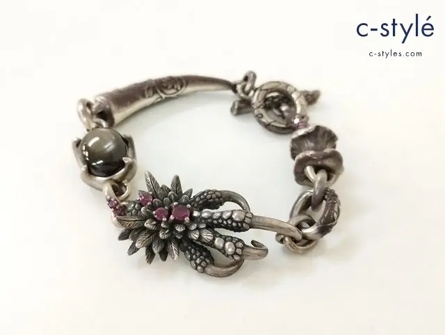 Bloody Mary ブラッディマリー Night Raven W/Black Star Bracelet ブレスレット シルバー