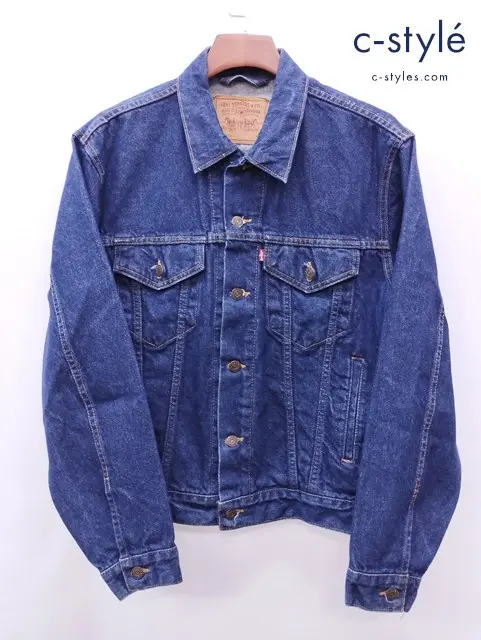 LEVI’S×ROLLING STONES デニムジャケット 40 インディゴ 70506-0216 バック刺繍